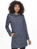 ONLSEDONA LIGHT COAT OTW NOOS maritime blue