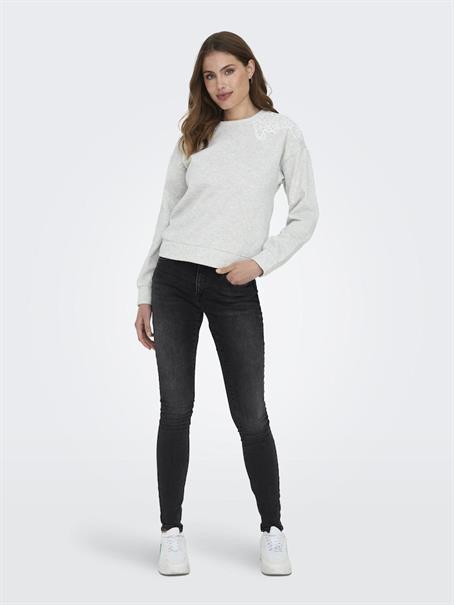 ONLSHAPE LIFE REG SKINNY DNM REA680 washed black