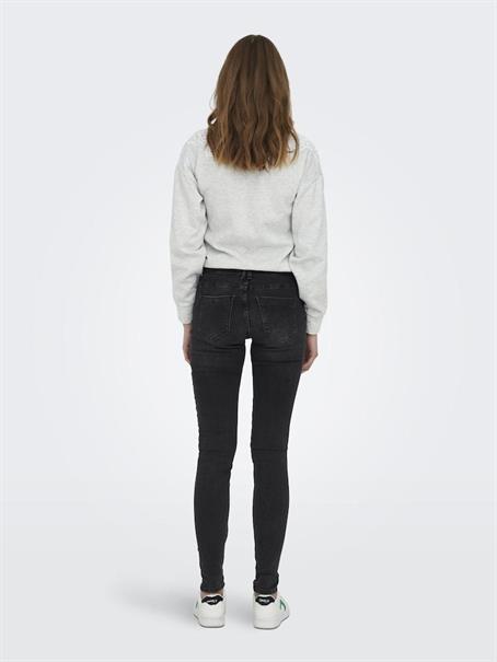 ONLSHAPE LIFE REG SKINNY DNM REA680 washed black
