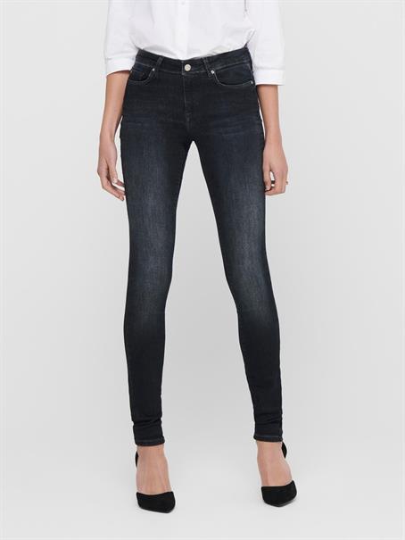 ONLSHAPE REG SKINNY REA095 NOOS black denim