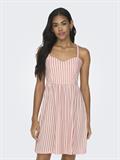 ONLSHARON S/L DRESS JRS canyon rose
