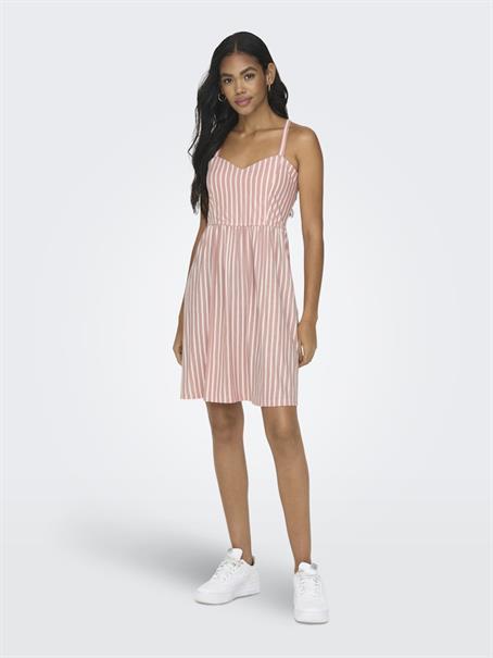 ONLSHARON S/L DRESS JRS canyon rose