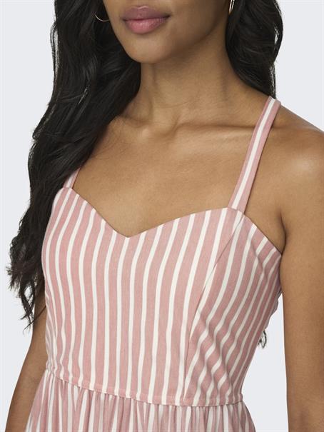 ONLSHARON S/L DRESS JRS canyon rose