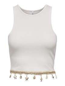 ONLSHELLY LIFE S/L TOP JRS cloud dancer