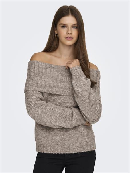 ONLSHINE LS OFF SHOULDER CC KNT string