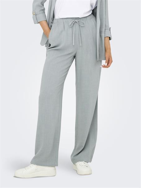 ONLSIESTA MW PULL-UP LINEN BL PNT NOOS abyss