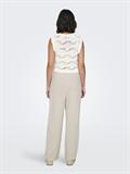 ONLSIESTA MW PULL-UP LINEN BL PNT NOOS moonbeam