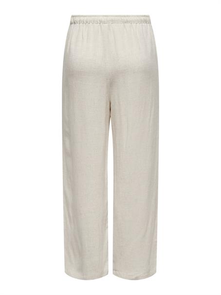 ONLSIESTA MW PULL-UP LINEN BL PNT NOOS moonbeam