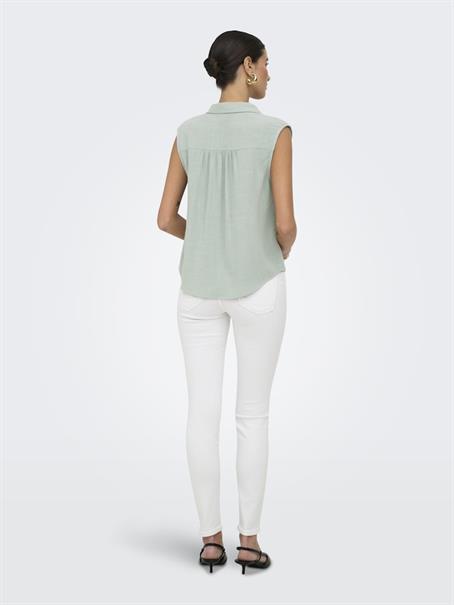 ONLSIESTA S/L LINEN BL SHIRT PNT NOOS abyss