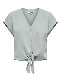 ONLSIESTA SS KNOT LIN BL SHIRT PNT NOOS abyss