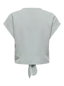 ONLSIESTA SS KNOT LIN BL SHIRT PNT NOOS abyss