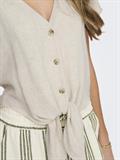 ONLSIESTA SS KNOT LIN BL SHIRT PNT NOOS moonbeam