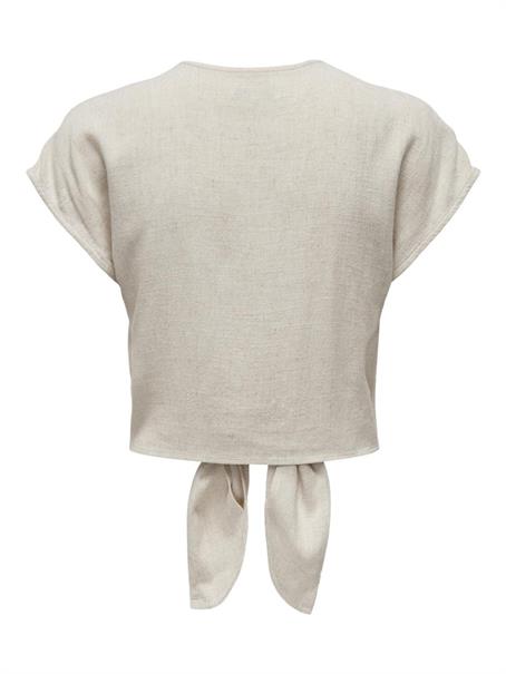 ONLSIESTA SS KNOT LIN BL SHIRT PNT NOOS moonbeam