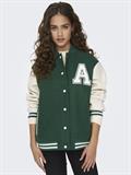 ONLSILJA LIFE BOMBER JACKET CC OTW green jacket