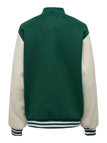 ONLSILJA LIFE BOMBER JACKET CC OTW green jacket