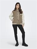 ONLSILJA LIFE BOMBER JACKET CC OTW simply taupe