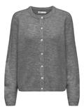 ONLSIMONI L/S O-NECK CARDIGAN KNT NOOS medium grey melange
