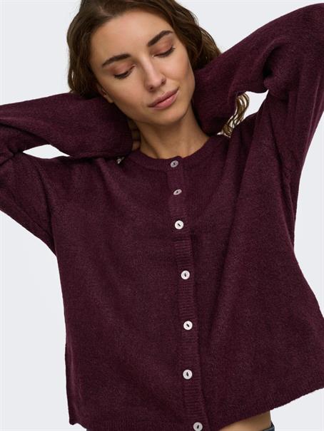 ONLSIMONI L/S O-NECK CARDIGAN KNT NOOS port royale