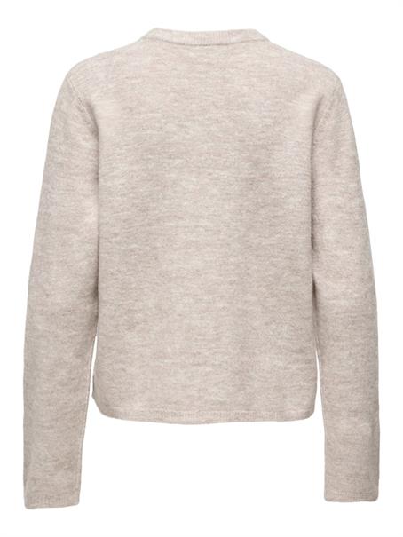 ONLSIMONI L/S O-NECK CARDIGAN KNT NOOS pumice stone