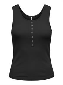 ONLSIMPLE LIFE S/L BUTTON TOP BOX JRS black
