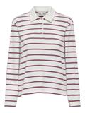 ONLSIRA L/S POLO JRS burgundy