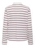 ONLSIRA L/S POLO JRS burgundy