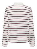 ONLSIRA L/S POLO JRS burgundy