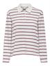 ONLSIRA L/S POLO JRS burgundy