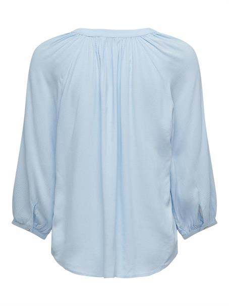 ONLSKY 3/4 V-NECK TOP WVN CS clear sky