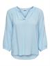 ONLSKY 3/4 V-NECK TOP WVN CS clear sky