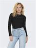 ONLSMILLA L/S O-NECK PUFF TOP JRS black