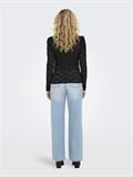 ONLSMILLA L/S O-NECK PUFF TOP JRS black