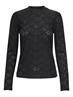 ONLSMILLA LIFE L/S PUFF TOP JRS black