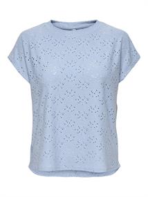 ONLSMILLA LIFE S/S TOP JRS NOOS soft chambray