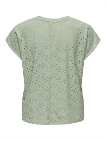 ONLSMILLA S/S TOP JRS NOOS frosty green