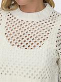 ONLSMILLA SHORT PULLOVER L/S KNT NOOS marshmallow