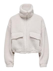 ONLSOL LIFE TEDDY JACKET CS OTW pumice stone