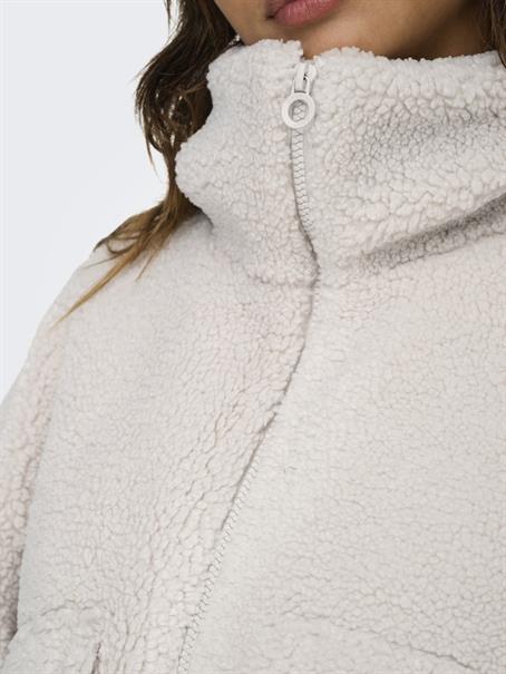 ONLSOL LIFE TEDDY JACKET CS OTW pumice stone