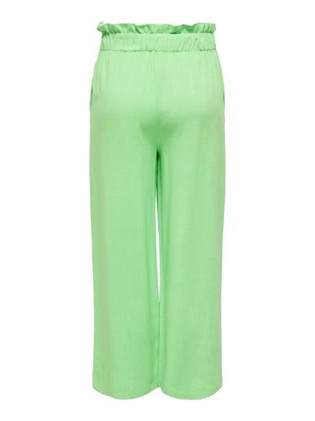 ONLSOLVI HW LINEN BL CULOTTE PNT summer green