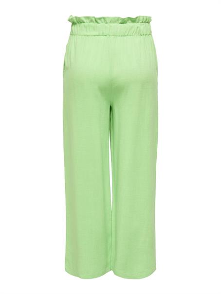 ONLSOLVI HW LINEN BL CULOTTE PNT summer green