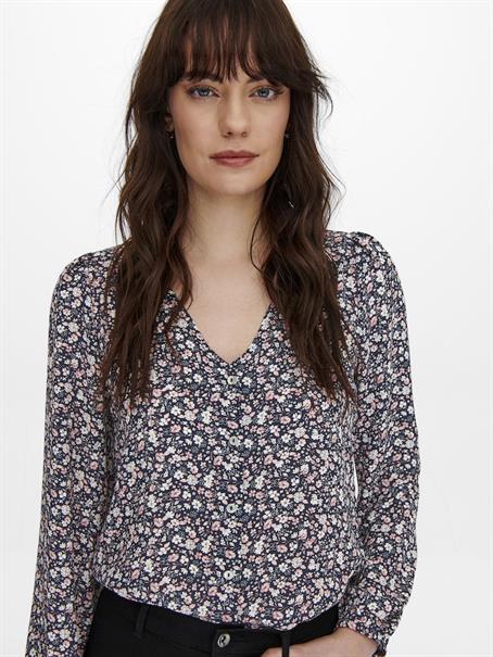 ONLSONJA LIFE L/S BUTTON TOP PTM night sky2