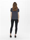 ONLSONJA LIFE S/S V-NECK TOP PTM night sky1