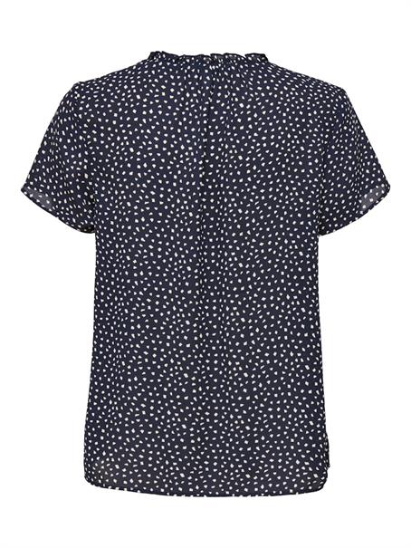 ONLSONJA LIFE S/S V-NECK TOP PTM night sky1