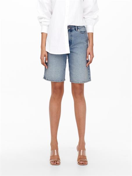 ONLSONNY HW WIDE DNM SHORTS NOOS light blue denim