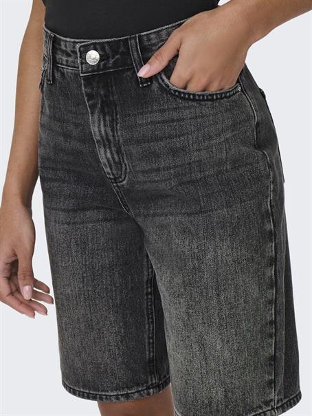 ONLSONNY HW WIDE DNM SHORTS NOOS washed black