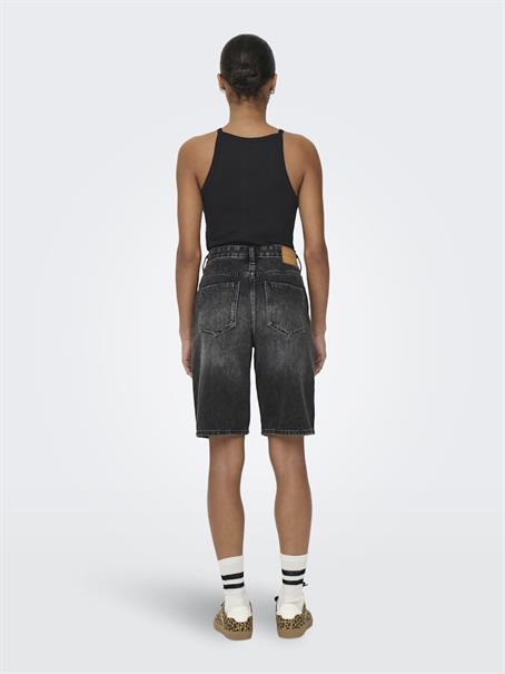 ONLSONNY HW WIDE DNM SHORTS NOOS washed black
