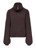 ONLSOPHIE LS ROLLNECK BF OS KNT fudge