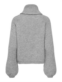 ONLSOPHIE LS ROLLNECK BF OS KNT medium grey melange