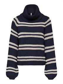 ONLSOPHIE LS ROLLNECK BF OS KNT night sky