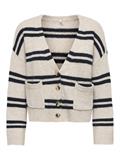 ONLSOPHIE LS V-NECK CARDIGAN BF CS KNT pumice stone